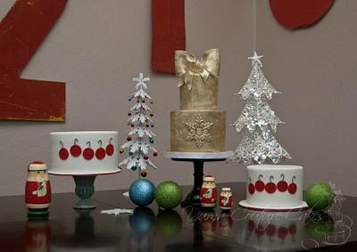 Christmas display - Cake by Jamie Hoffman