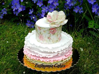 Vintage style cake - Cake by Eva