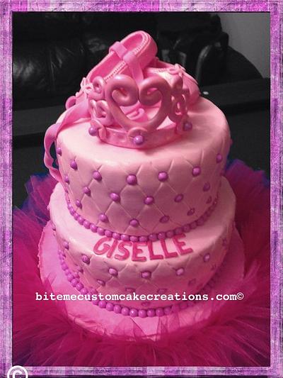 Princess ballerina cake - Cake by Kirsty