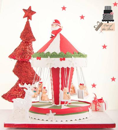 Santa Clause is coming to town  - Cake by Out of the Box