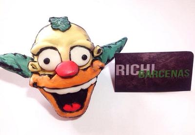 Krusty's Cupcake  - Cake by Richi Barcenas 