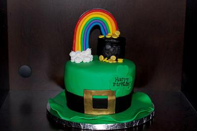St. Patty's Birthday Cake! - Cake by AquariusB