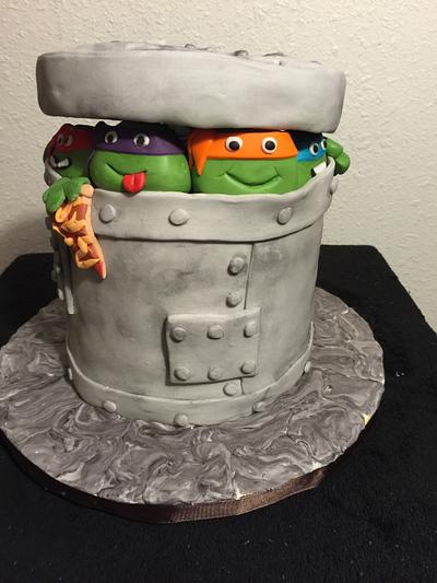 Teenage Mutant Ninja Turtles - Cake by Laurie