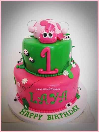 Ladybug for Laya  - Cake by It's a Cake Thing 