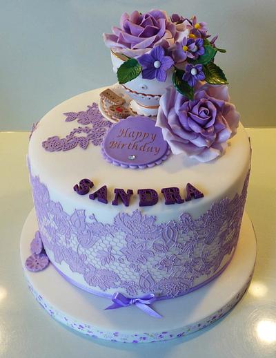 Tea Cup Cake - Cake by Lorraine Yarnold