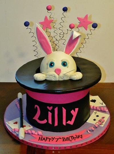 Rabbit in a Hat - Cake by Jennifer Leonard