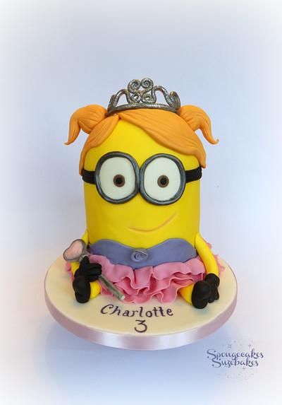 Princess Mnion Cake - Cake by Spongecakes Suzebakes