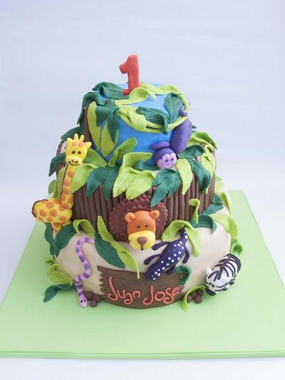 cake jungle - Cake by Beula Cakes