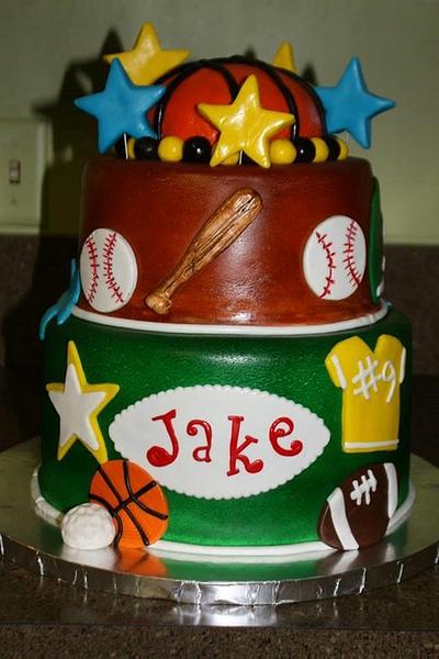 Sports Cake - Cake by Teresa Markarian