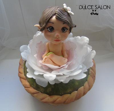 BABY FAIRY -"AWAY WITH THE FAIRIES" - Cake by Dulce Salon by Paty