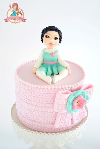 My Daughter Lucia's First Cake - Cake by SweetLin