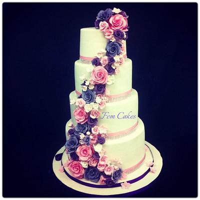 Purple  - Cake by Fem Cakes