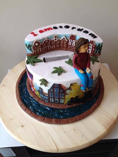 Crazy Amsterdam - Cake by Kasia