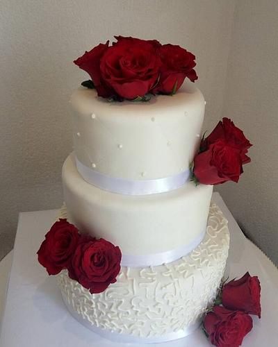 Weding cake - Cake by Cakebysabina