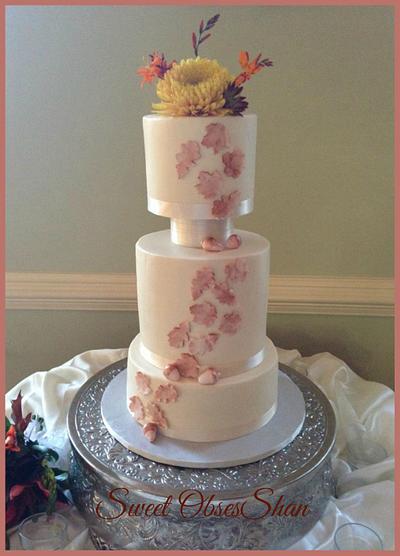 Fall Wedding - Cake by Sweet ObsesShan