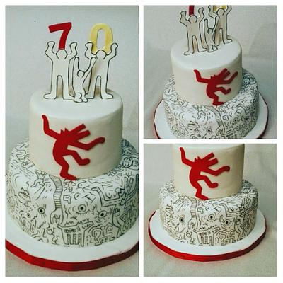 70th Birthday  - Cake by Anka
