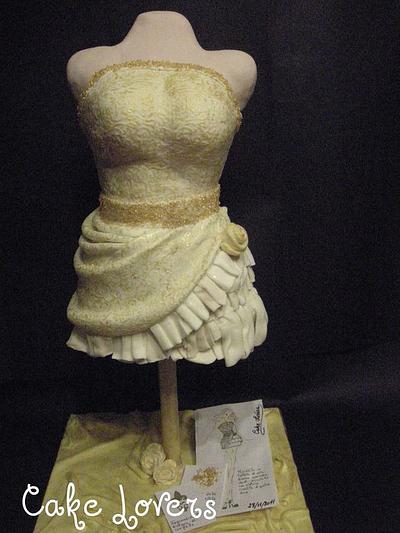 the mannequin cake - Cake by lucia and santina alfano