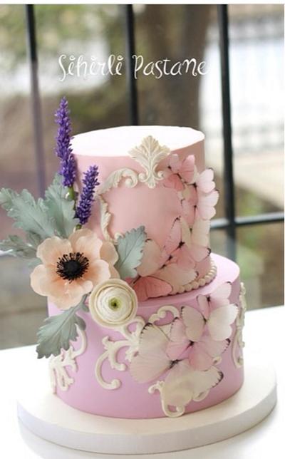 Butterfly Cake - Cake by Sihirli Pastane