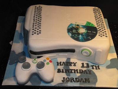 xbox 360  - Cake by d and k creative cakes