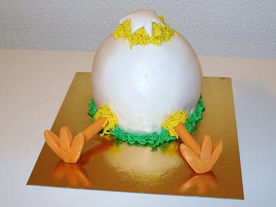 birth of a little chicken :) - Cake by Biby's Bakery