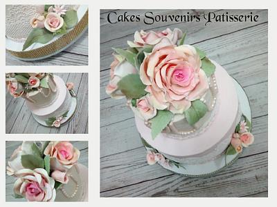 Roses - Cake by Claudia Smichowski
