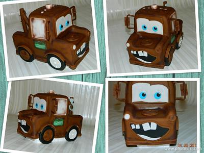 Tow Mater 3D Cake - Cake by Maureen