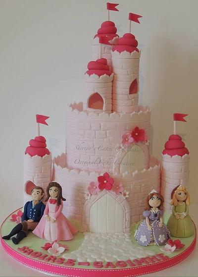Sofia & Family Castle - Cake by Shereen