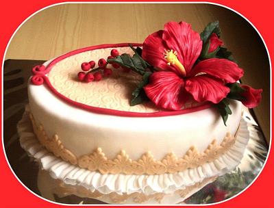 Hibiscus - Cake by trbuch