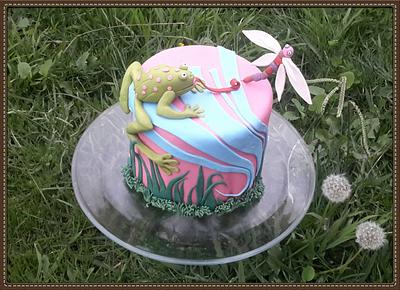 frog land.....back to school - Cake by Cake Bird