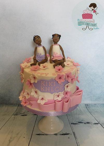 Sister's floral birthday cake - Cake by Little Cake Fairy Dublin
