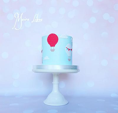 Hot air balloon - Cake by Maira Liboa
