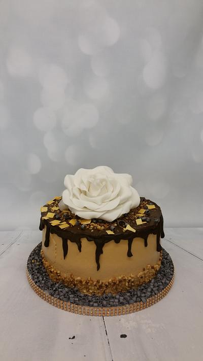 Mokka dripcake - Cake by SpecialtycakesNL