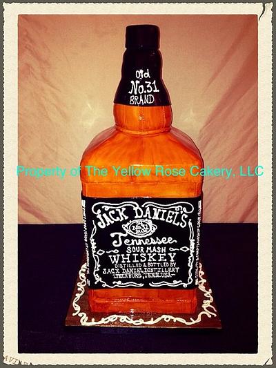 Jack Daniels - Cake by The Yellow Rose Cakery, LLC