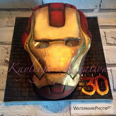 Ironman Cake - Cake by Kayleigh's Kreations 
