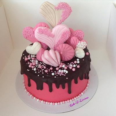 Mini Drip Cake - Cake by Sweet Lakes Cakes
