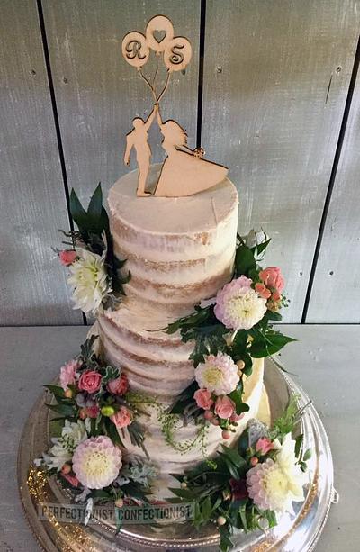Sarah and Richard - Wedding Cake - Cake by Niamh Geraghty, Perfectionist Confectionist