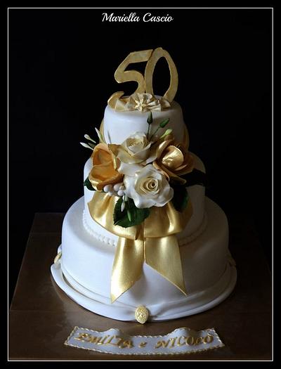 anniversary cake - Cake by Mariella Cascio
