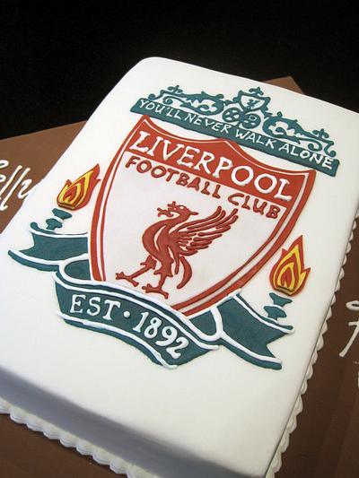 Liverpool Cake - Cake by Nicholas Ang
