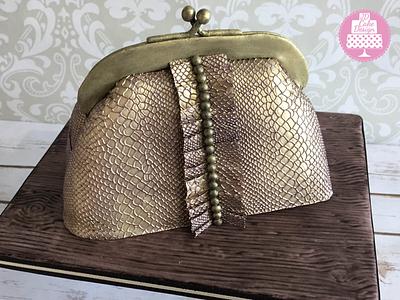 Mini cake purse - Cake by Jdcakedesign
