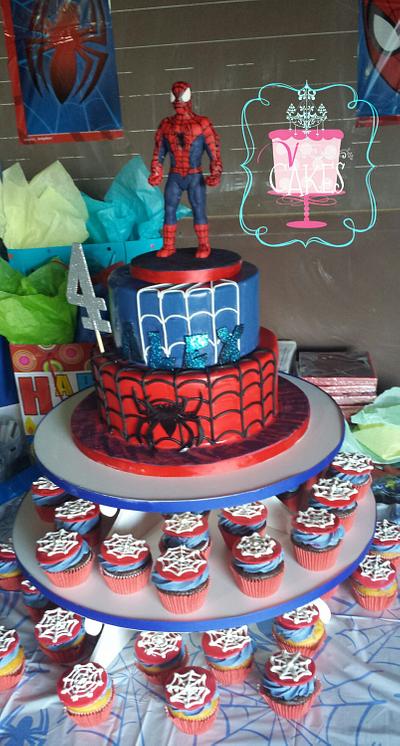Spiderman Cake - Cake by LilianaVBakery