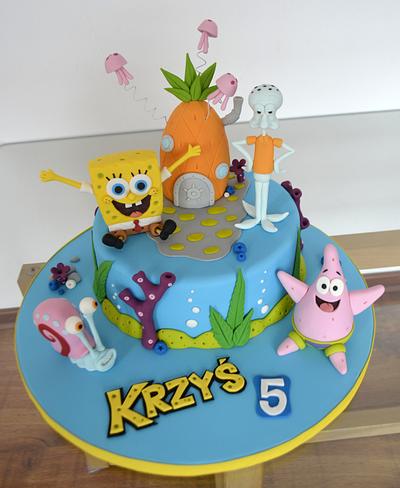 Spongebob cake - Cake by Crumb Avenue