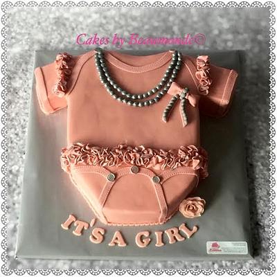 Babyshower cake - Cake by Cakes by Beaumonde