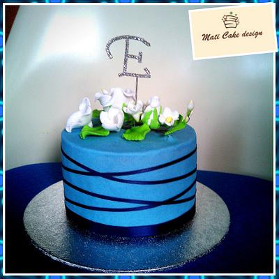 cake with flowers - Cake by mati cake design