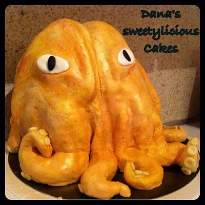 Octopus Cake - Cake by Dana Bakker