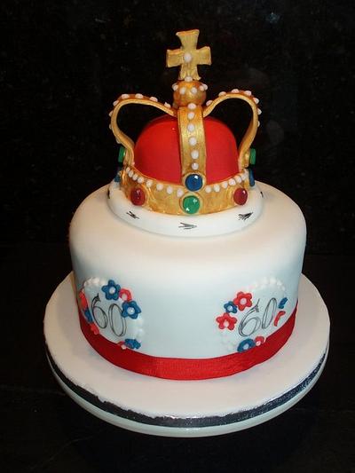 Diamond jubilee cake - Cake by Suzanne Owen