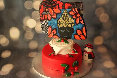 Indonesia :Christmas - Cake by Dr RB.Sudha