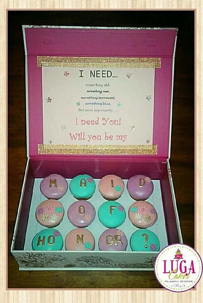 Be my maid of honor cupcakes - Cake by Luga Cakes