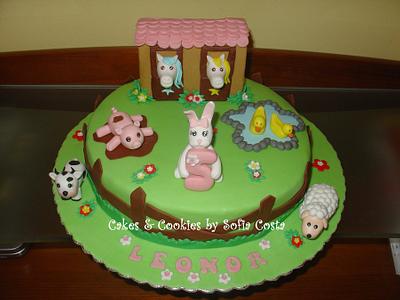 A little farm - Cake by Sofia Costa (Cakes & Cookies by Sofia Costa)