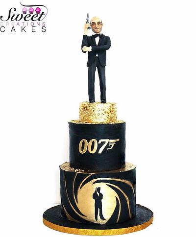 Exclusive! James Bond Theme Cake at Home House London
