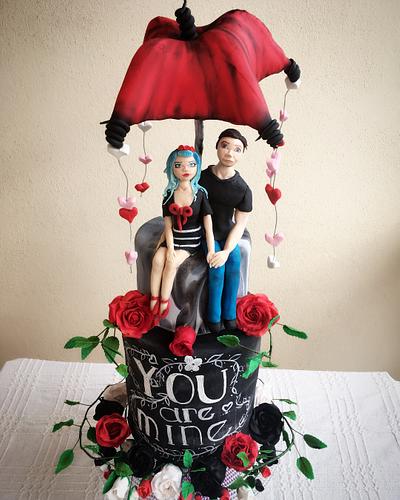 Valentines cake - Cake by Begum Rogers